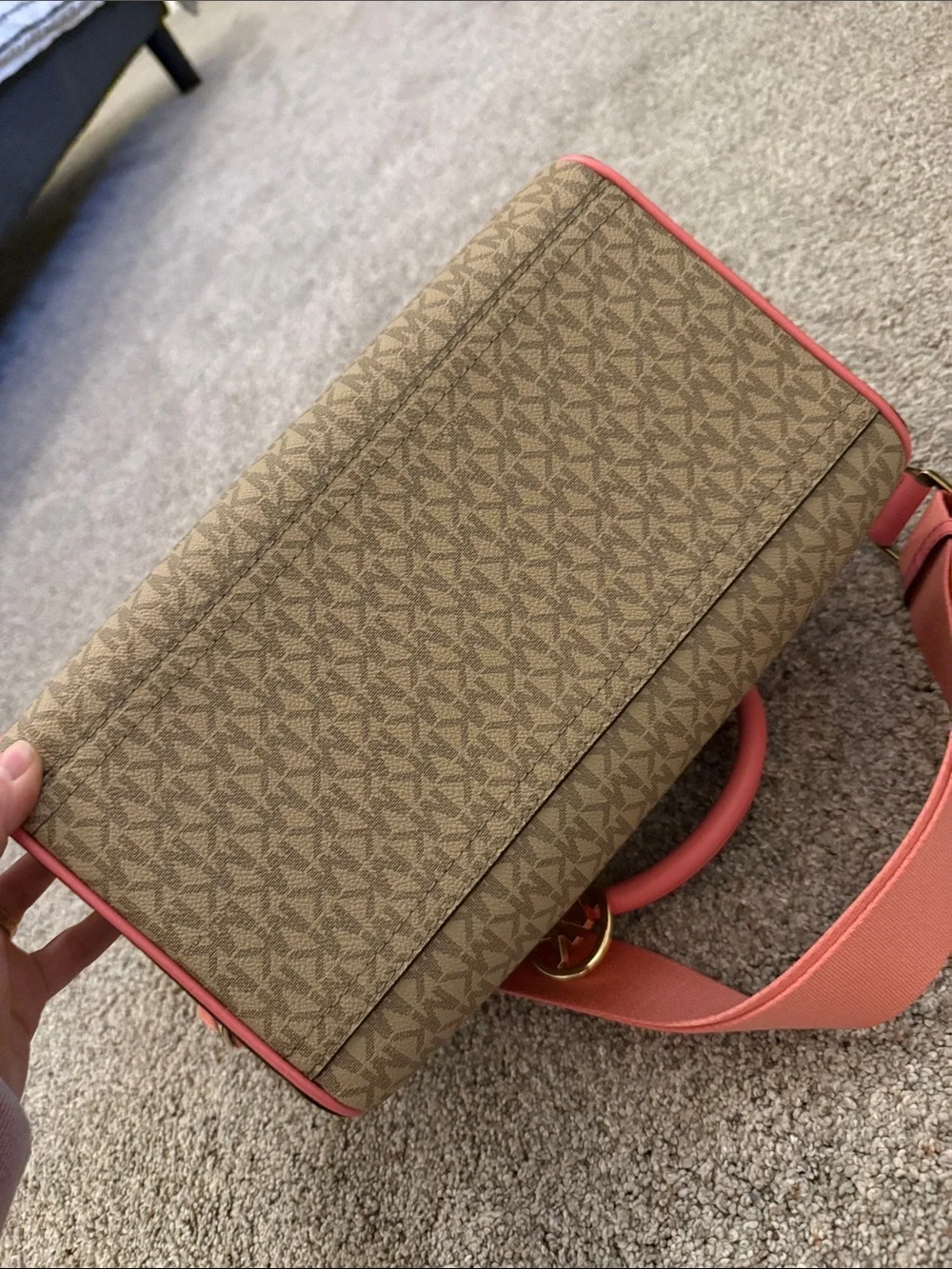 Michael Kors Jet Set Travel Medium Duffle Satchel